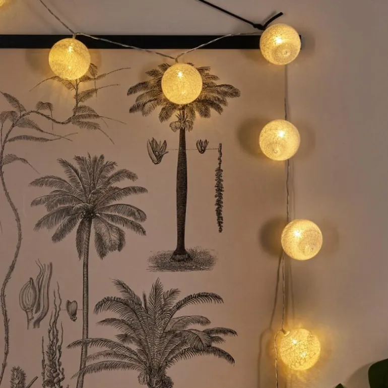 Guirlande Sondrio LED, 20 lumières