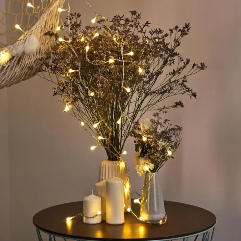 Guirlande Sondrio LED, 100 lumières