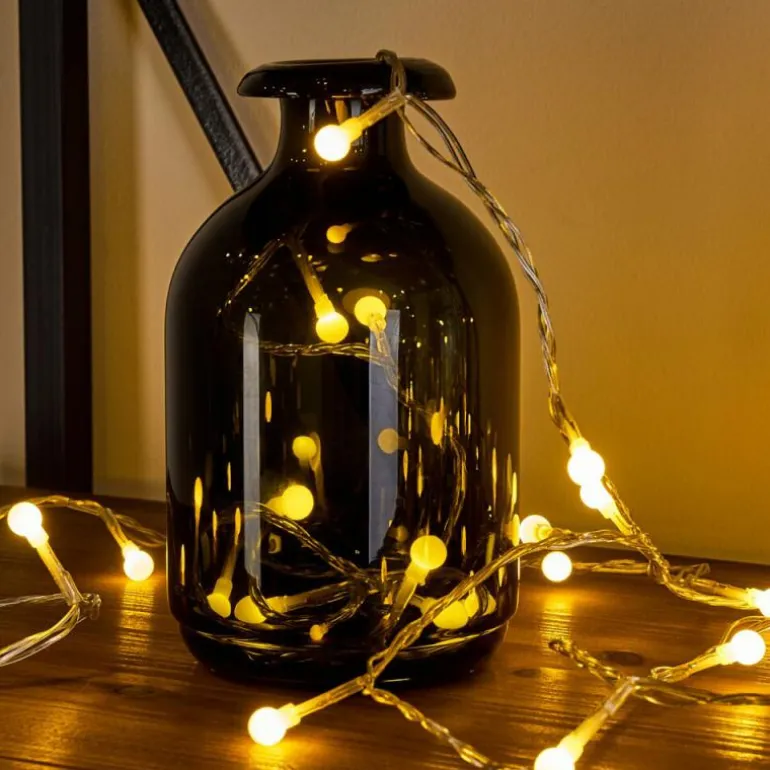 Guirlande Sondrio LED, 100 lumières
