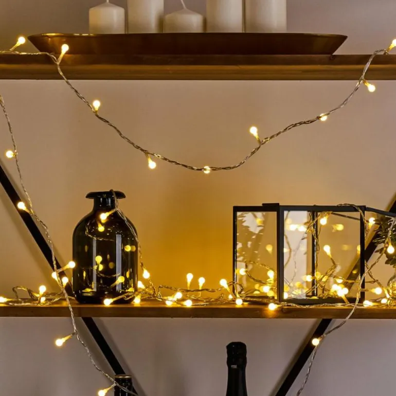 Guirlande Sondrio LED, 100 lumières