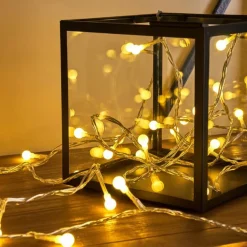 Guirlande Sondrio LED, 100 lumières