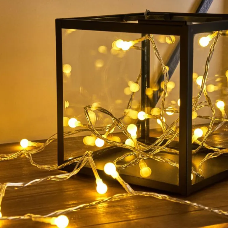 Guirlande Sondrio LED, 100 lumières