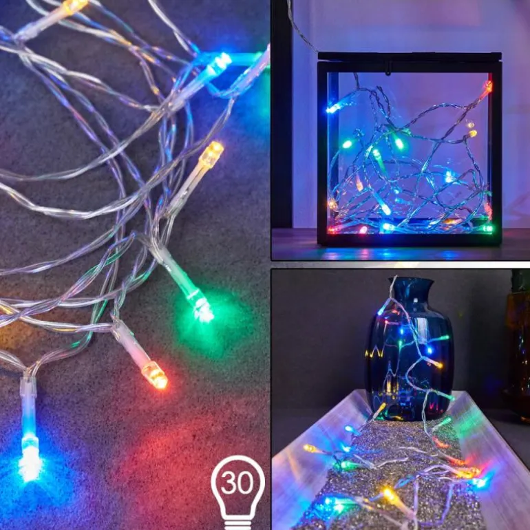 Guirlande Sondrio LED, 30 lumières