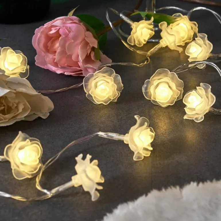 Guirlande Sondrio LED, 30 lumières