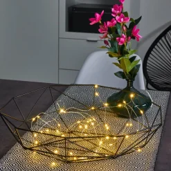 Guirlande Sondrio LED, 50 lumières