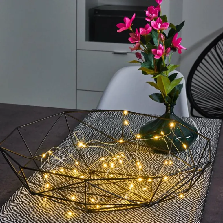 Guirlande Sondrio LED, 50 lumières