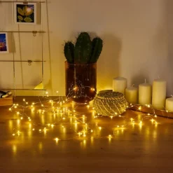 Guirlande Sondrio LED, 100 lumières