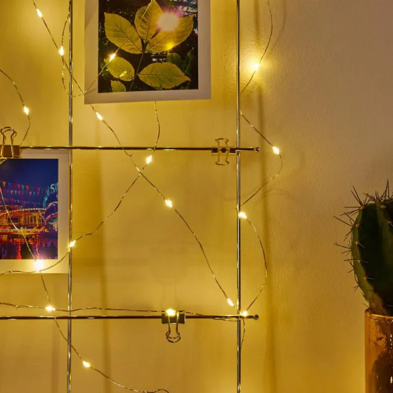 Guirlande Sondrio LED, 100 lumières