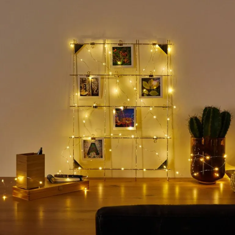 Guirlande Sondrio LED, 100 lumières