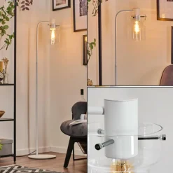 Hasvik Lampadaire Blanc, 1 lumière