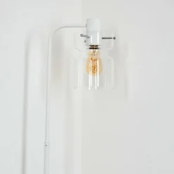 Hasvik Lampadaire Blanc, 1 lumière