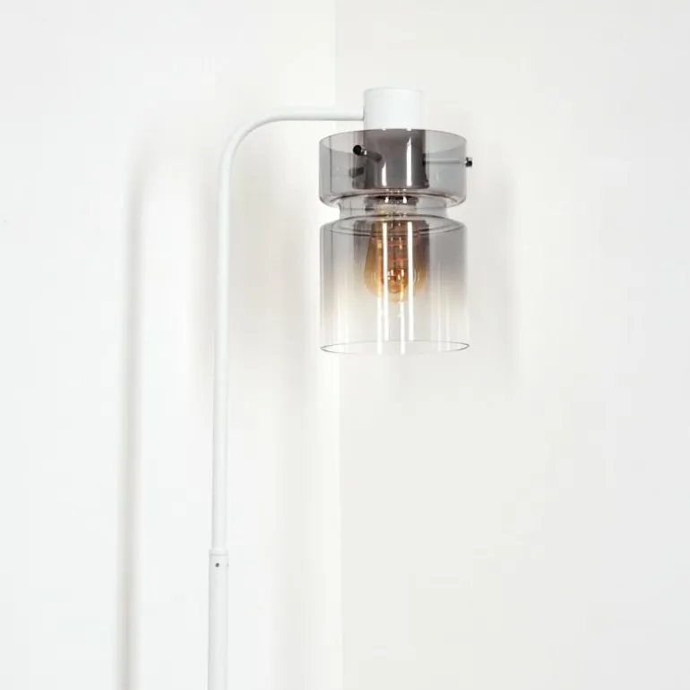 Hasvik Lampadaire Blanc, 1 lumière