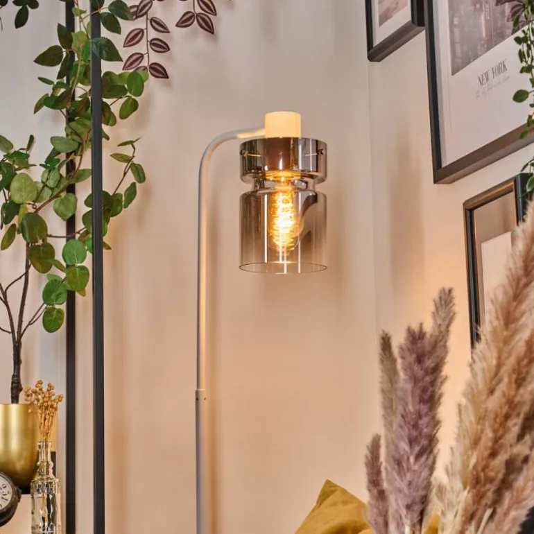 Hasvik Lampadaire Blanc, 1 lumière