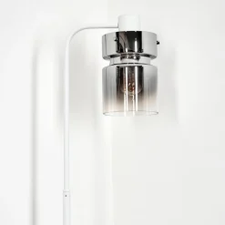 Hasvik Lampadaire Blanc, 1 lumière