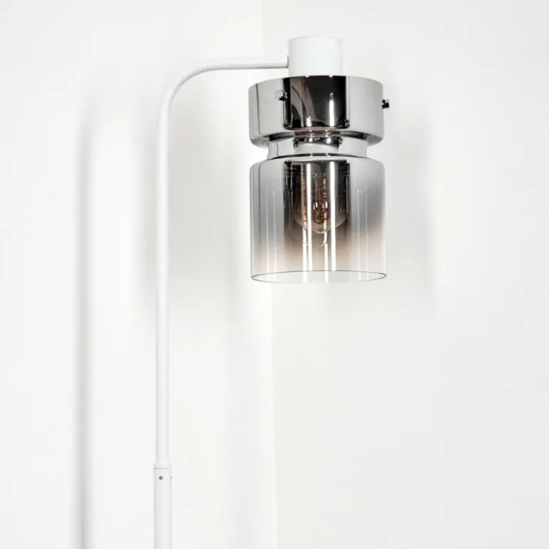 Hasvik Lampadaire Blanc, 1 lumière