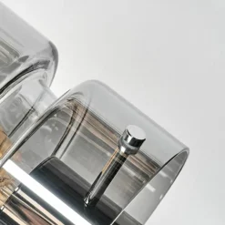 Hasvik Lampe de bureau, Lampe à poser, Liseuse Chrome, Noir, 1 lumière