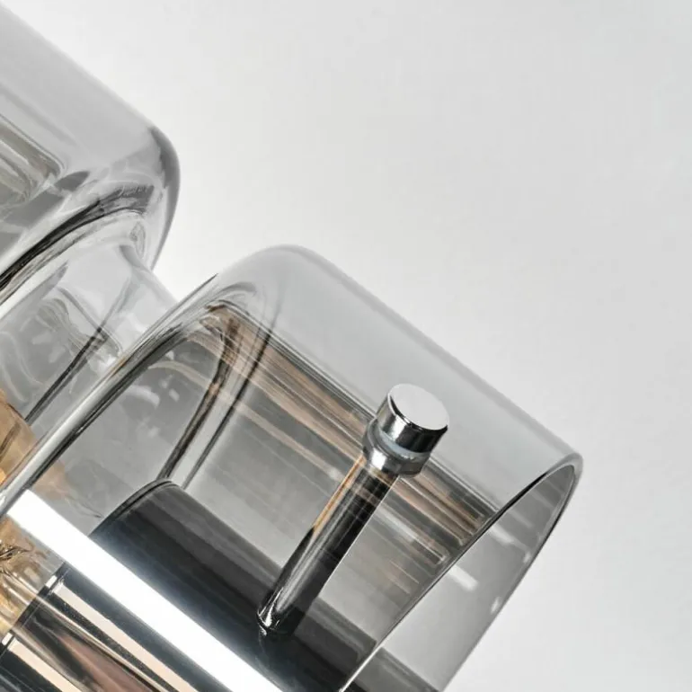 Hasvik Lampe de bureau, Lampe à poser, Liseuse Chrome, Noir, 1 lumière