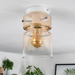 Hasvik Plafonnier, Spot de plafond Blanc, 1 lumière