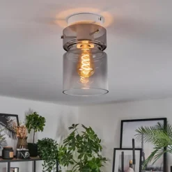 Hasvik Plafonnier, Spot de plafond Blanc, 1 lumière