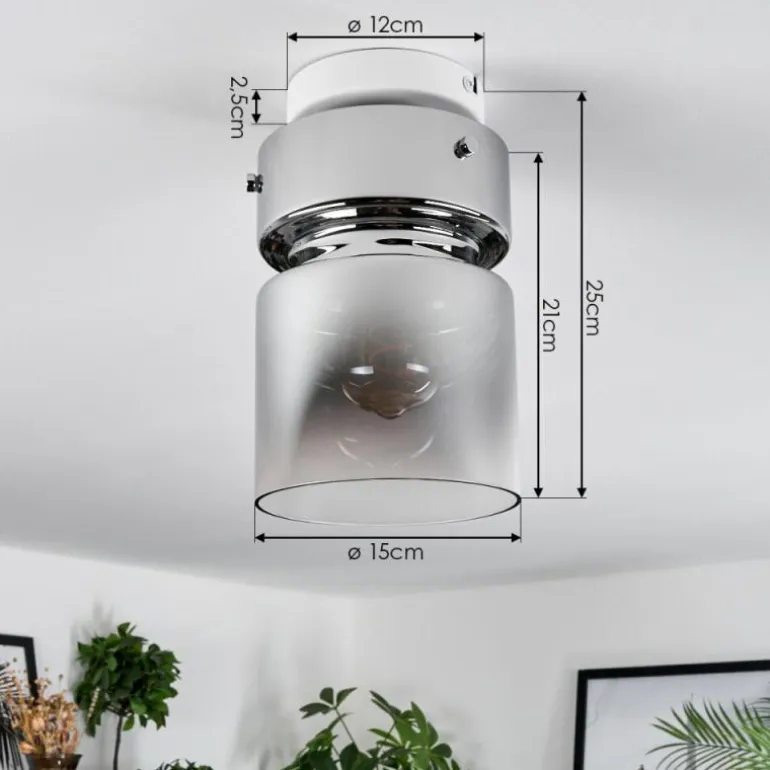Hasvik Plafonnier, Spot de plafond Blanc, 1 lumière