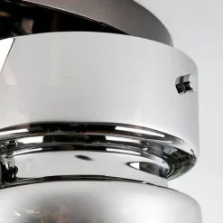 Hasvik Plafonnier, Spot de plafond Chrome, Noir, 3 lumières