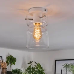 Hasvik Plafonnier, Spot de plafond Blanc, 1 lumière