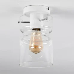 Hasvik Plafonnier, Spot de plafond Blanc, 1 lumière