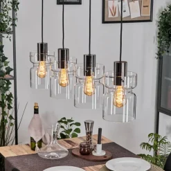Hasvik Suspension, Suspension Clair, 4 lumières
