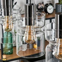 Hasvik Suspension, Suspension Clair, 4 lumières