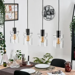 Hasvik Suspension, Suspension Clair, 4 lumières