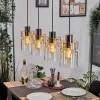 Hasvik Suspension, Suspension Ambre, Clair, 4 lumières