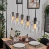 Hasvik Suspension, Suspension Noir, 5 lumières