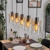 Hasvik Suspension, Suspension Noir, 5 lumières