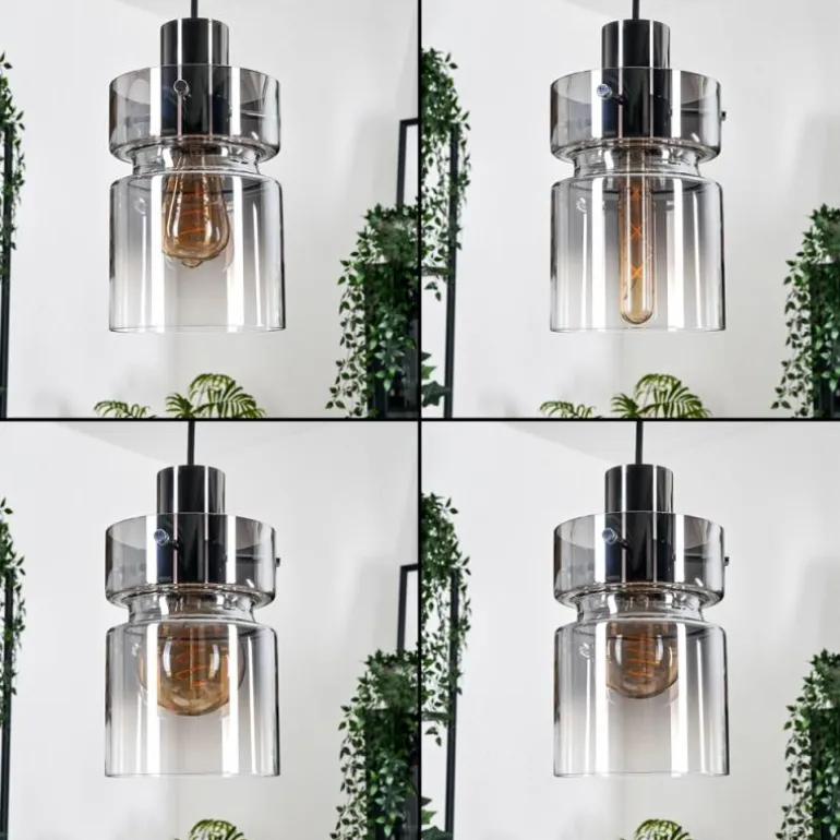 Hasvik Suspension, Suspension Noir, 5 lumières