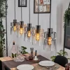 Hasvik Suspension, Suspension Noir, 5 lumières