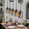 Hasvik Suspension, Suspension Noir, 5 lumières