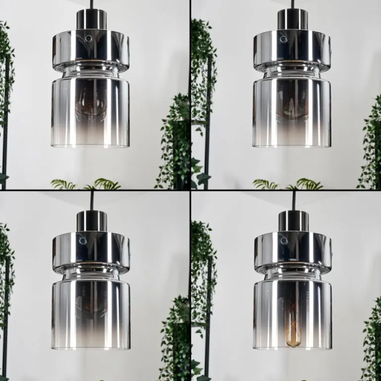 Hasvik Suspension, Suspension Noir, 5 lumières