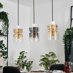 Hasvik Suspension, Suspension Blanc, 3 lumières