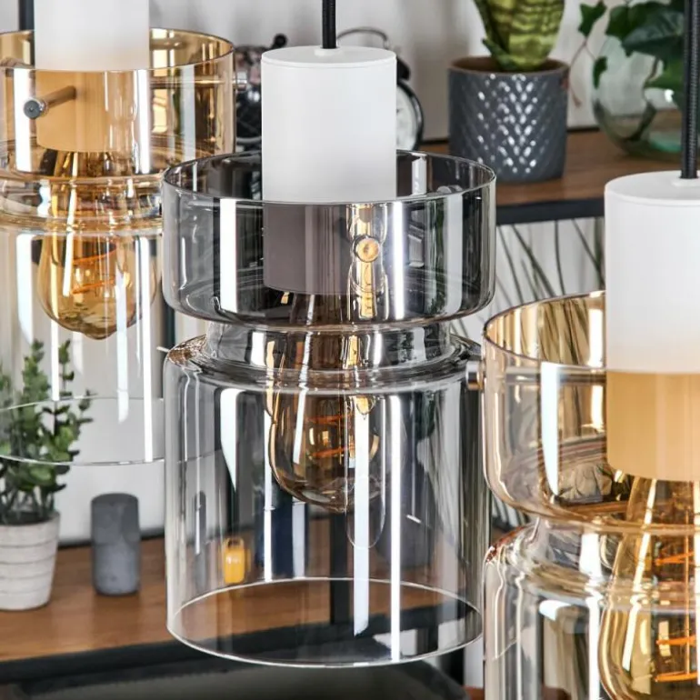 Hasvik Suspension, Suspension Blanc, 3 lumières