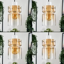 Hasvik Suspension, Suspension Blanc, 3 lumières