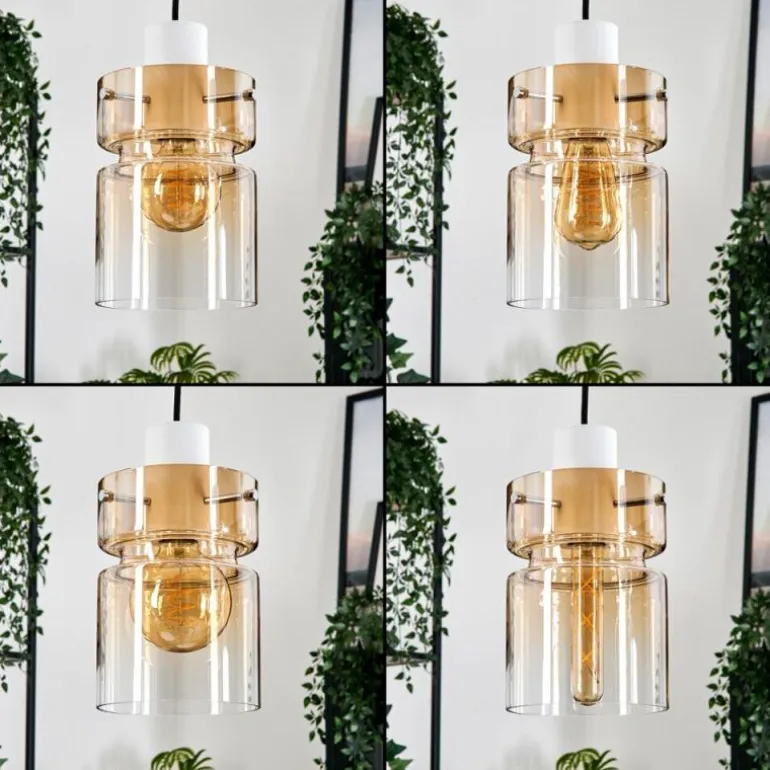 Hasvik Suspension, Suspension Blanc, 3 lumières