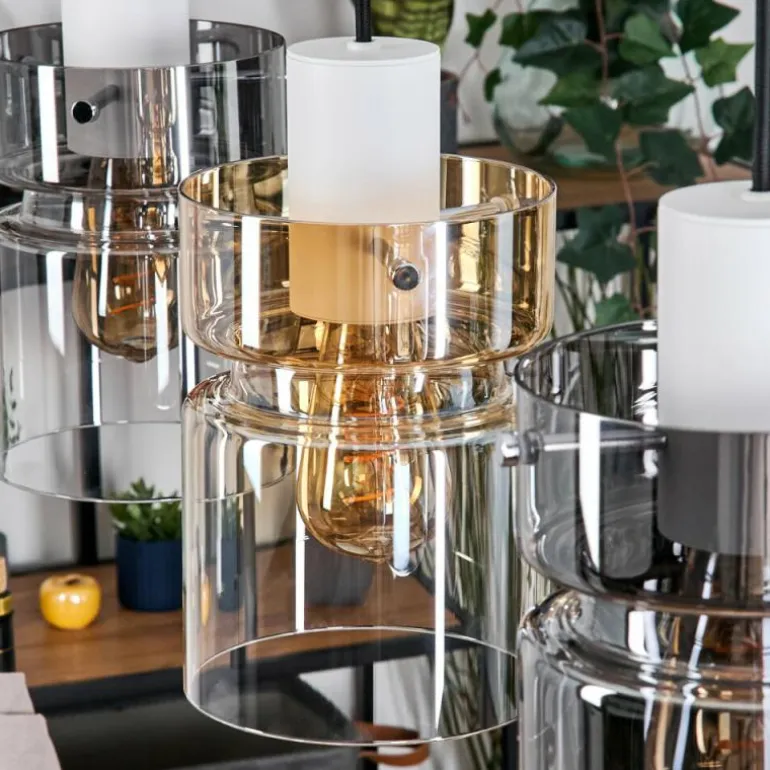 Hasvik Suspension, Suspension Blanc, 3 lumières