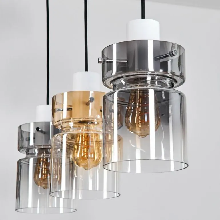 Hasvik Suspension, Suspension Blanc, 3 lumières