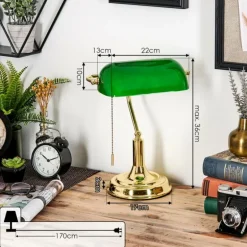 Havsta Lampe de bureau, Lampe à poser Or, 1 lumière