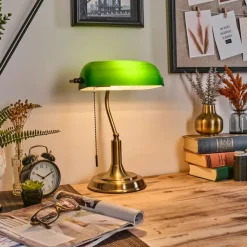 Havsta Lampe de bureau, Lampe à poser Vieux laiton, 1 lumière
