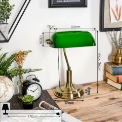 Havsta Lampe de bureau, Lampe à poser Vieux laiton, 1 lumière