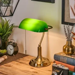 Havsta Lampe de bureau, Lampe à poser Vieux laiton, 1 lumière