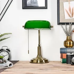 Havsta Lampe de bureau, Lampe à poser Vieux laiton, 1 lumière