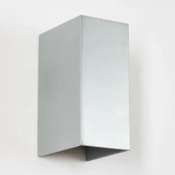 Hoods Lampe murale d´extérieur, Luminaire Up & Down, Applique murale LED Argenté, 1 lumière
