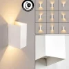 Hoods Lampe murale d´extérieur, Luminaire Up & Down, Applique murale LED Blanc, 1 lumière